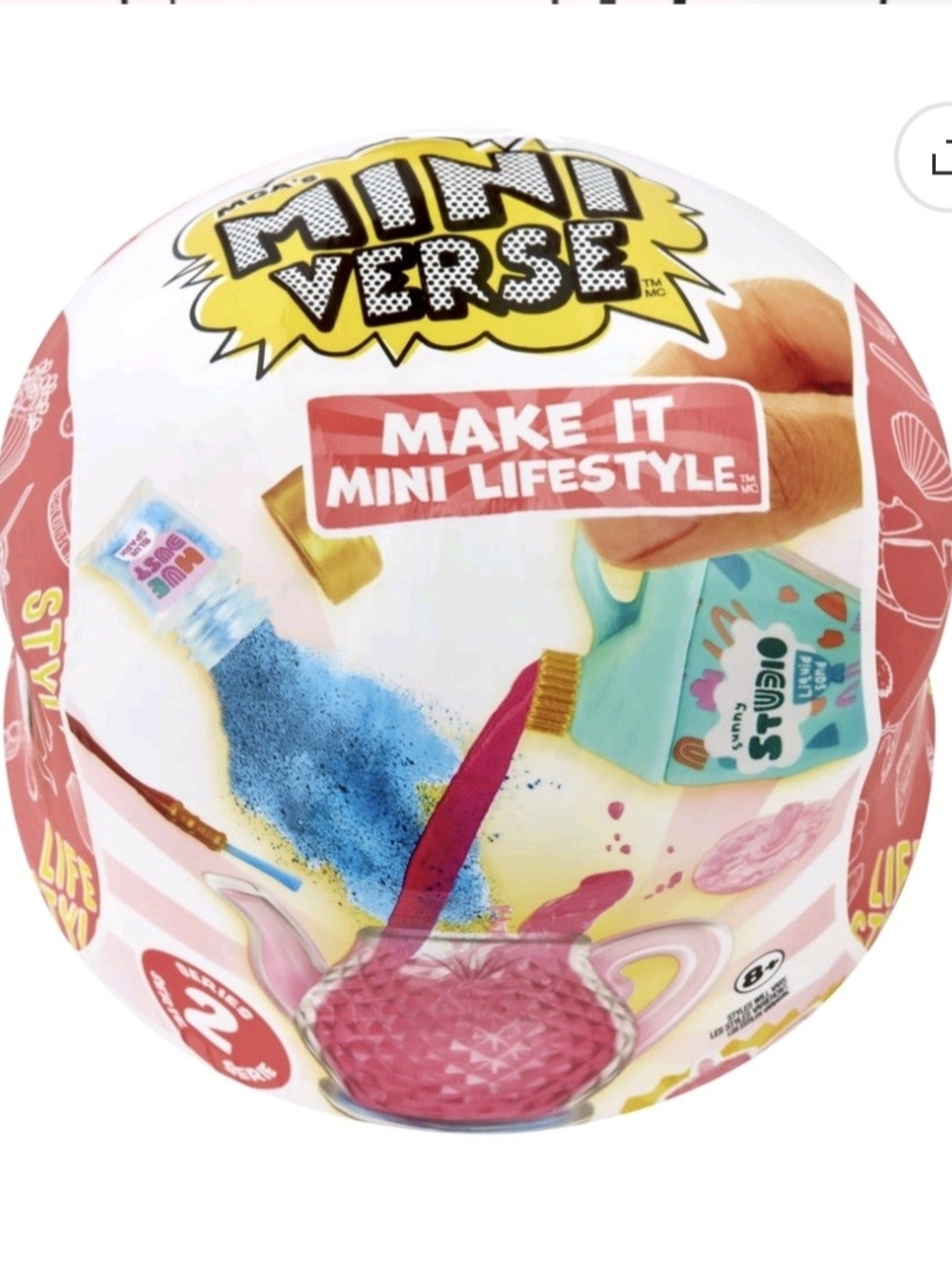 NWT MGA's Miniverse Make It Mini Lifestyle Series 2 Mystery Ball Capsule